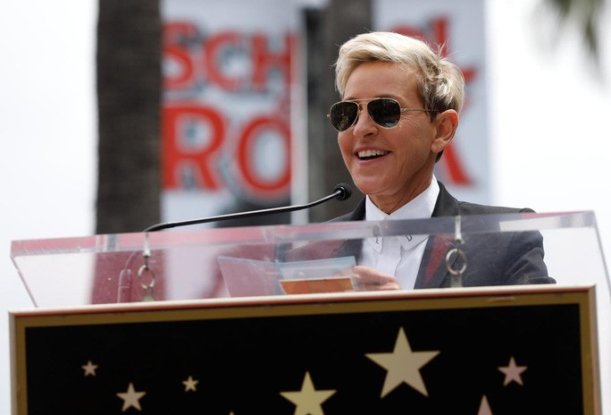 MC Ellen DeGeneres được tôn vinh thành tựu trọn đời - Ảnh 1. MC Ellen DeGeneres được tôn vinh thành tựu trọn đời - Ảnh 1.