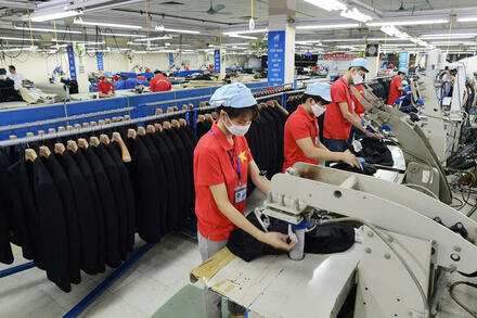 Ngành dệt may hưởng lợi từ quy tắc xuất xứ cộng gộp RCEP