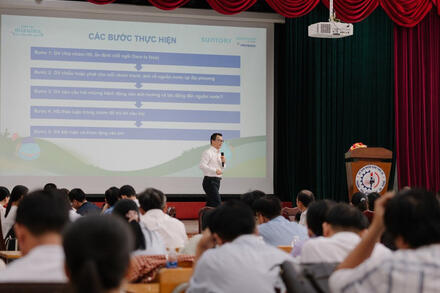 An Giang triển khai dạy học về tiết kiệm và bảo vệ nguồn nước