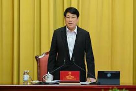 Chủ tịch nước Lương Cường chủ trì giao ban công tác với Văn phòng Chủ tịch nước