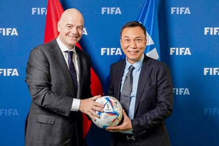 FIFA gửi thư chúc Tết bóng đá Việt Nam