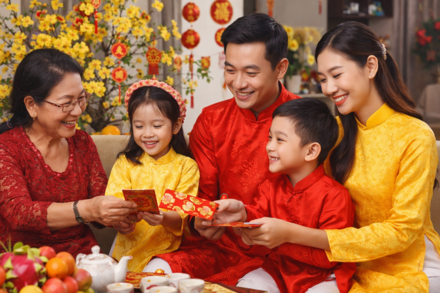 Lì xì Tết: Từ truyền thống đến chuyển khoản