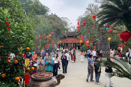 9 ngày Tết, Phú Thọ đón trên 500.000 lượt khách du lịch