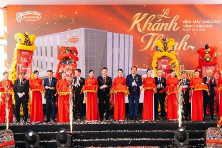 Acecook Việt Nam khánh thành Nhà máy Vĩnh Long: Kiến tạo tinh hoa, mở lối tương lai.