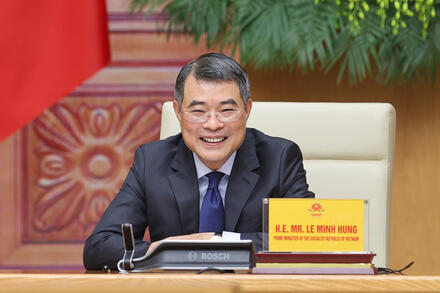 Thủ tướng Lê Minh Hưng tham dự Hội nghị Thượng đỉnh AZEC