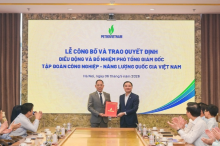 Bổ nhiệm ông Cao Hoài Dương giữ chức Phó Tổng Giám đốc Petrovietnam