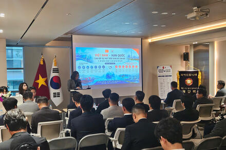 Việt Nam - Hàn Quốc: Mở rộng hợp tác lĩnh vực công nghệ cao, logistics