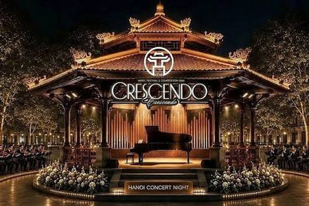 Hà Nội tổ chức hòa nhạc ngoài trời 'Crescendo - Giao hưởng kết nối'