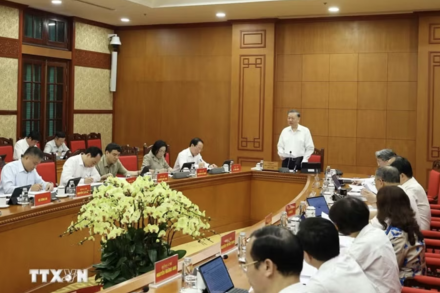Tổng Bí thư, Chủ tịch nước chủ trì làm việc về kết quả 1 năm thực hiện Nghị quyết 71-NQ/TW