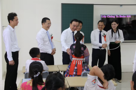 Ngôi trường mới thắp ước mơ nơi biên giới Sơn La