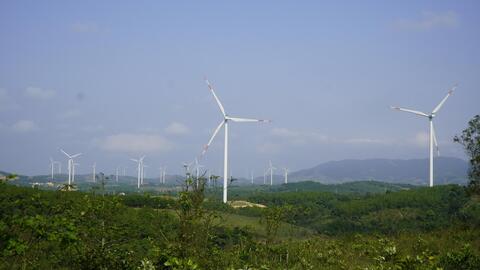 Đóng điện trạm biến áp 220kV Nhà máy điện gió Hưng Hải Gia Lai