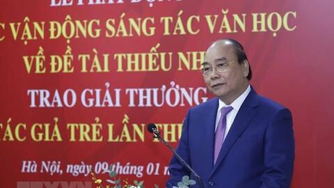 Chủ tịch nước: Mong ước Việt Nam sẽ có nhà văn đoạt giải Nobel văn chương
