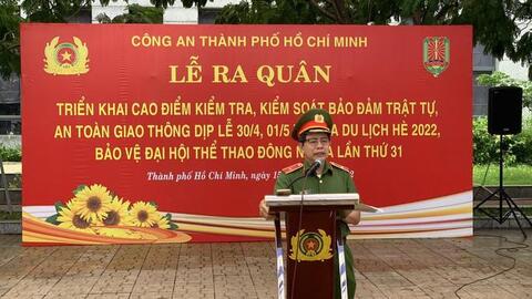 Các nhiệm vụ trọng tâm của CSGT TP HCM đợt cao điểm 30-4 và 1-5