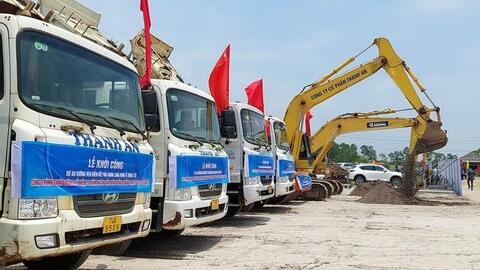 Quảng Trị khởi công đường ven biển hơn 2.000 tỉ đồng
