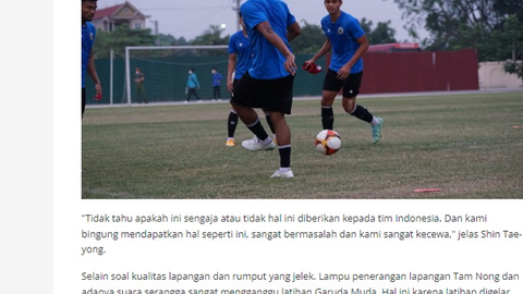 Báo chí Indonesia viết gì trước trận đại chiến với U23 Việt Nam?