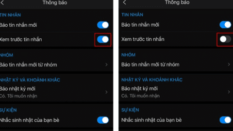 Hướng dẫn xem trước tin nhắn Zalo trên điện thoại, máy tính
