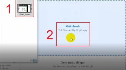 Hướng dẫn gửi video dung lượng lớn trên máy tính qua Zalo