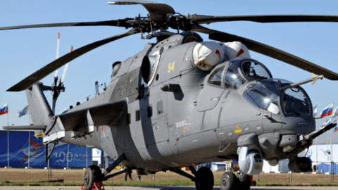 "Xe tăng bay" Mi-35M của Nga tại chiến trường Ukraine