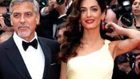 Tài tử George Clooney bám vợ không rời tại Venice