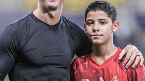 Con trai Ronaldo gia nhập Học viện Al-Nassr