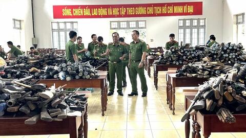 Đắk Lắk tiếp tục thu hồi thêm hàng ngàn khẩu súng