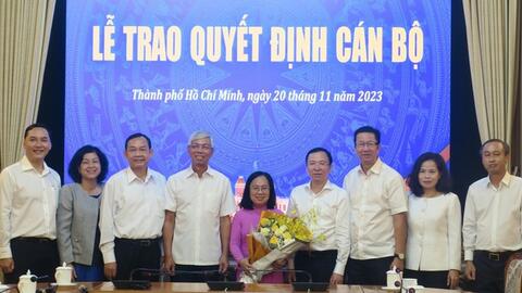 Tổng Biên tập NXB Tổng hợp được bổ nhiệm Phó Chánh Văn phòng UBND TP HCM