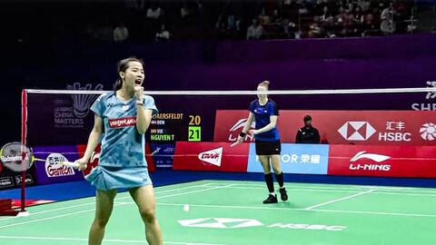 Nguyễn Thùy Linh hạ tay vợt hạng 3 châu Âu, vào tứ kết China Masters 2023