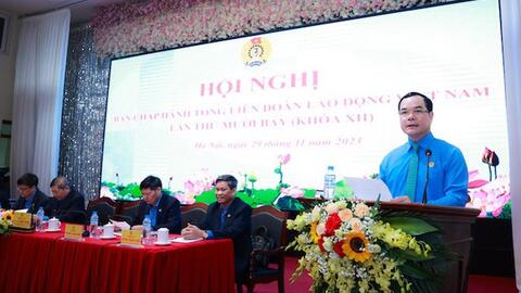 Tổng Bí thư Nguyễn Phú Trọng sẽ phát biểu chỉ đạo Đại hội XIII Công đoàn Việt Nam