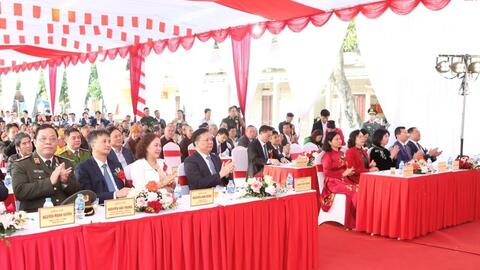 Khởi công dự án tu bổ, tôn tạo di tích rộng hơn 8.000m2