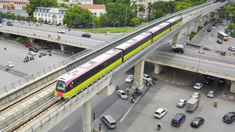 Tháng 6/2024, vận hành thương mại đoạn trên cao tuyến Nhổn - Ga Hà Nội 