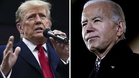 Tổng thống Joe Biden và ông Donald Trump cùng nhận tin vui