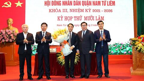 Ông Phùng Ngọc Sơn giữ chức Phó Chủ tịch UBND quận Nam Từ Liêm