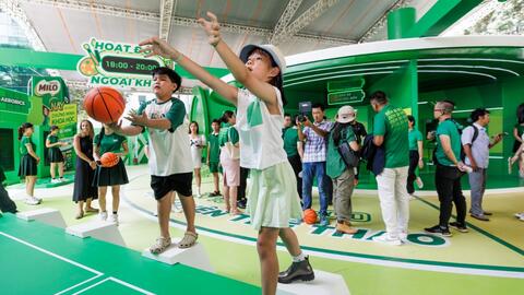 MILO rèn sức bền cho trẻ qua chuỗi hoạt động online