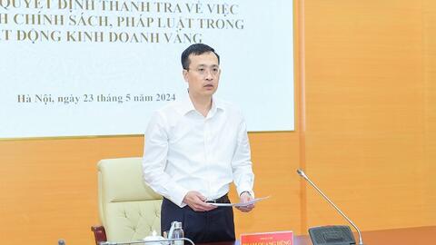 NHNN quyết định thanh tra hoạt động kinh doanh vàng tại 2 ngân hàng và 4 doanh nghiệp