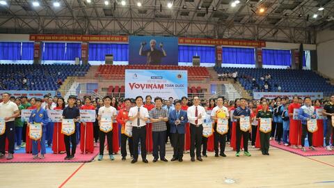 Khai mạc Giải V địch trẻ Vovinam toàn quốc 2024