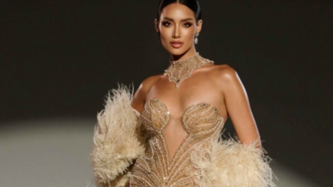 Trang phục dạ hội của Lydie Vũ tại Bán kết Miss Supranational 2024