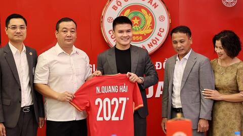 Quang Hải có thể gắn bó trọn đời với CLB Công an Hà Nội