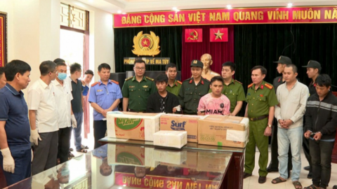 Thanh Hoá: Phá chuyên án vận chuyển ma túy xuyên quốc gia, thu giữ 34kg ma túy đá
