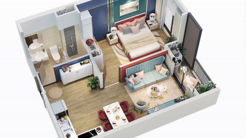 The Miami 5 – Tòa căn hộ “quốc dân” đa dạng loại hình