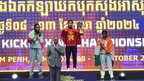 Tuyển Kickboxing Việt Nam giành 11 HCV, TP HCM góp 1 chức vô địch