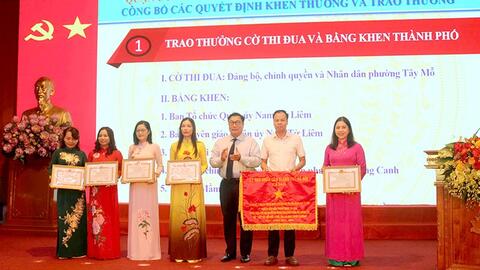 Tặng danh hiệu người tốt, việc tốt cho 124 “bông hoa đẹp”