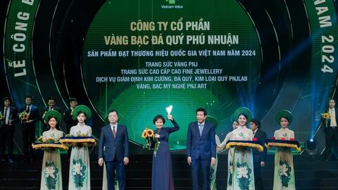 Sau 10 tháng, doanh thu PNJ  đạt trên 32.300 tỷ đồng