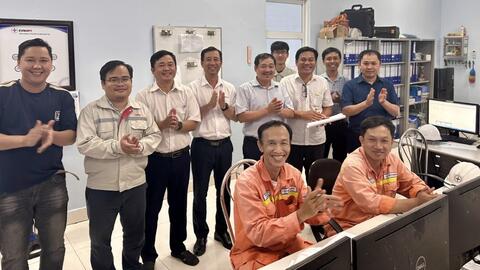 Đóng điện dự án nâng công suất Trạm biến áp 220kV Sa Đéc (Đồng Tháp)