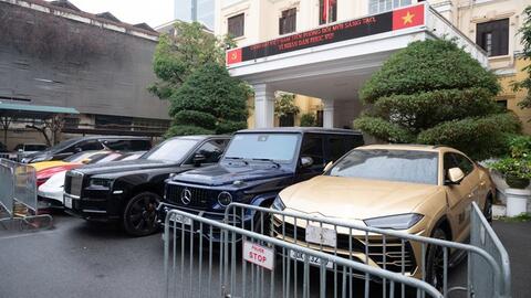 Cận cảnh dàn siêu xe Rolls-Royce, Lamborghini, G63 của Mr Pips