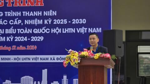 Khánh thành công trình thanh niên chào mừng Đại hội Đảng các cấp
