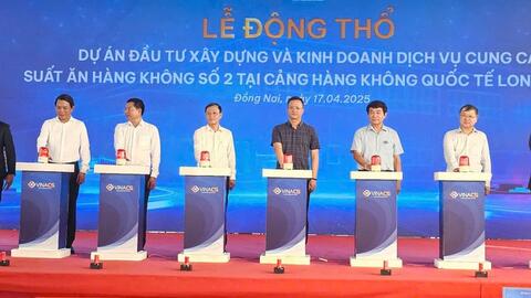 Khởi công dự án cung cấp suất ăn hàng không tại sân bay Long Thành