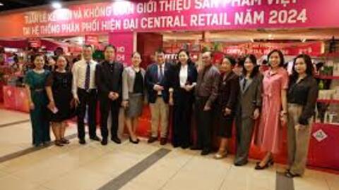 Tuần lễ kết nối, giới thiệu sản phẩm Việt tại hệ thống Central Retail