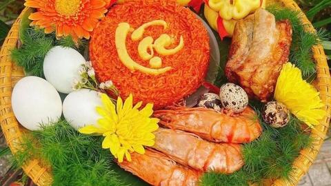 Mâm tam sên, 'vàng ăn được' đắt khách trước ngày vía Thần Tài