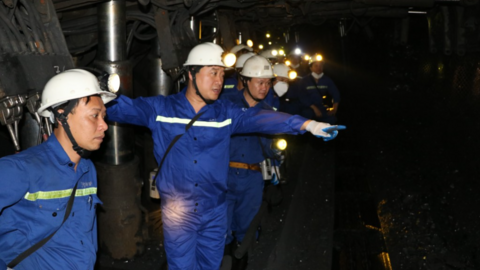 Than Khe Chàm đẩy mạnh sản xuất, tăng sản lượng khai thác than
