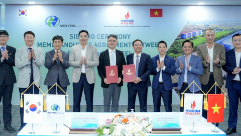 PV GAS PIPE ký thỏa thuận hợp tác toàn diện với NEXTEEL (Hàn Quốc)